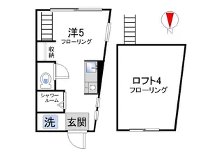 アーバンプレイス西早稲田II【2階】の間取り