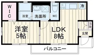 アットリラ八千代台【1階】の間取り