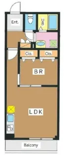 Sakura Residence【2階】の間取り