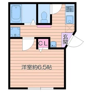 グランクオール北千住【1階】の間取り
