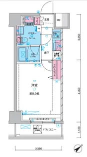東京都台東区千束4【マンション】の間取り