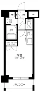 東京都新宿区中落合3【マンション】の間取り