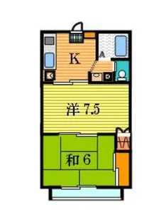 カナスギハウス【2階】の間取り