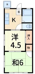 吉岡第一マンション【3階】の間取り