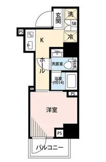 東京都品川区豊町1【マンション】の間取り