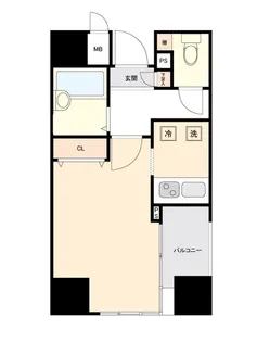 セジョリ大森町【4階】の間取り