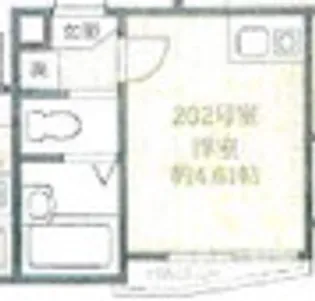 BONDS南千住【2階】の間取り