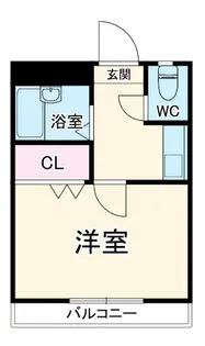 シャルマン草加駅前【2階】の間取り