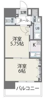 レジデンス20【5階】の間取り