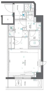 AZEST赤塚新町【5階】の間取り