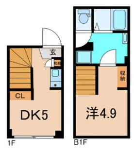 東京都新宿区西早稲田3【マンション】の間取り