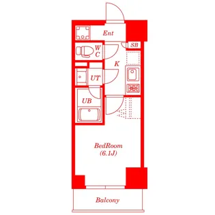 S-FORT鶴見中央【10階】の間取り