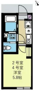 神奈川県川崎市高津区下作延5【アパート】の間取り