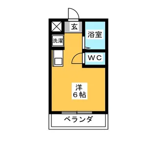 パークシティ水野【4階】の間取り