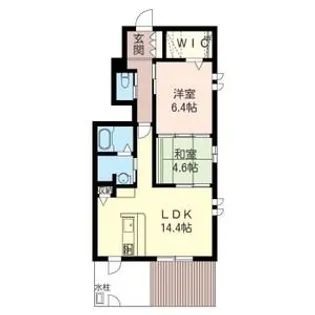 カムイ ミンタラ A【1階】の間取り