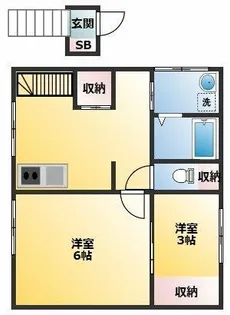 サンシティレジェンドII【2階】の間取り