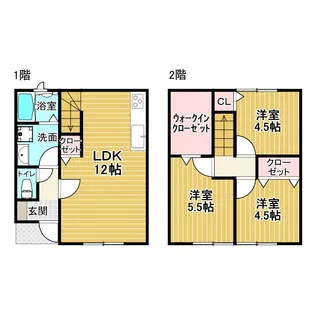 Space広川の間取り