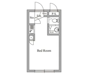 サンパレス中野坂上【2階】の間取り