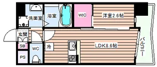 セレニテ新大阪アリエ【8階】の間取り