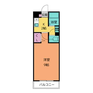 アップルヒルズ 2【5階】の間取り