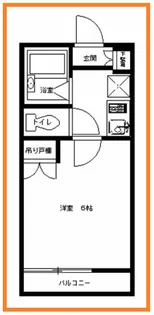 ドエル品川【2階】の間取り