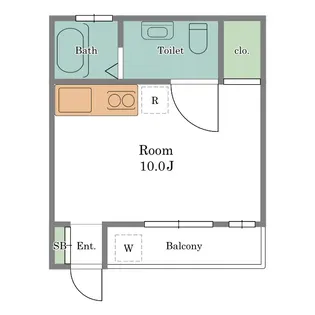 サンダーソンレジデンス【4階】の間取り