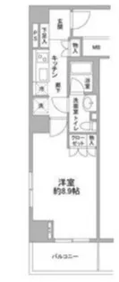 LaMaisondeKAKEGAWA【4階】の間取り