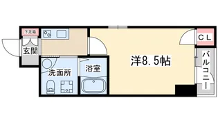 HS梅田イースト【15階】の間取り