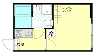 コンフォート東四ツ木【2階】の間取り