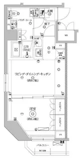 セジョリ墨田EASTIII【3階】の間取り