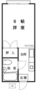 金沢アパート【2階】の間取り