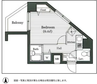 ガラ・シティ高田馬場【3階】の間取り