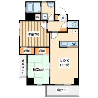 柿生駅前鈴木ビル【3階】の間取り