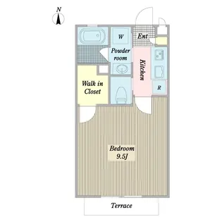 GALLARIA【2階】の間取り