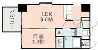 レークサイド神水【5階】の間取り