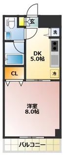 セレブ新板橋【5階】の間取り