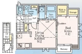 Alles Gute(アレスグーテ)【2階】の間取り