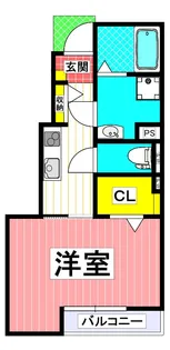 セレン神園【1階】の間取り