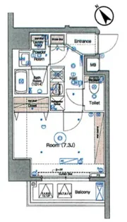 ベルグレードSK DUE【9階】の間取り