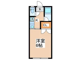 第2久野マンション【2階】の間取り