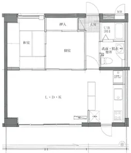 さくらヴィレッジ【3階】の間取り