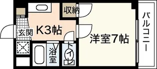 セレーヌ品川【3階】の間取り
