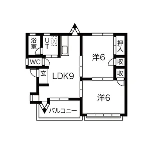 コーポエステート【1階】の間取り