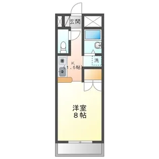 エクセル塩釜III【2階】の間取り