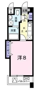 サンガーデン【4階】の間取り