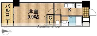 セントラルコート21【6階】の間取り