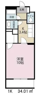 メゾーネ・オーブ【3階】の間取り