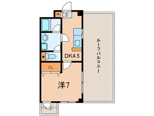 エトワ-ル【4階】の間取り
