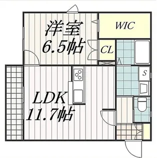 へーベルメゾンきらら【1階】の間取り