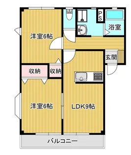 エトワール小鳥【2階】の間取り